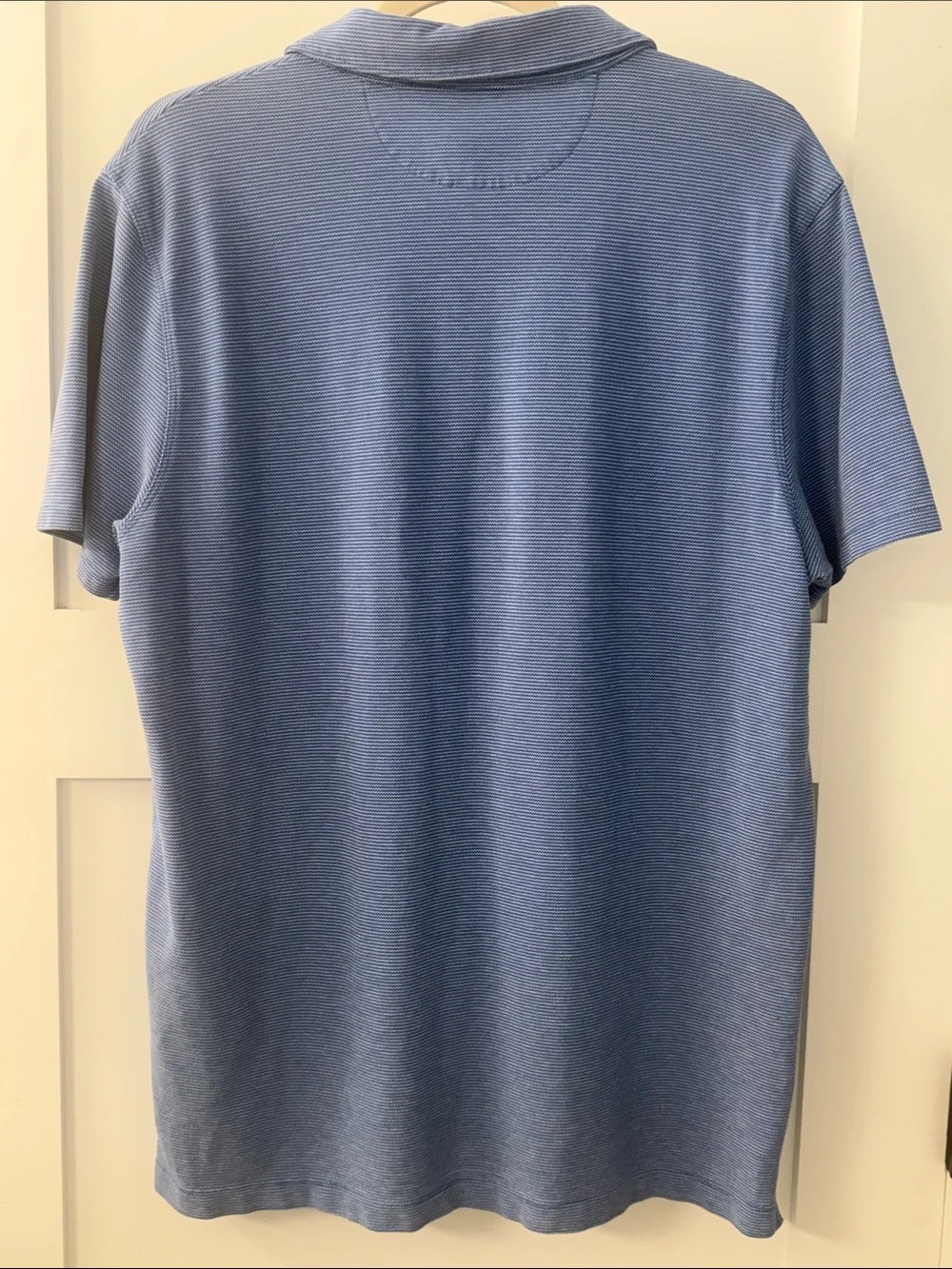 Banana Republic Short-Sleeve Striped Polo with Chest Pocket